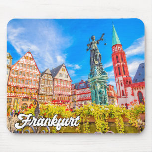 Hallo aus Frankfurt, Deutschland Mousepad