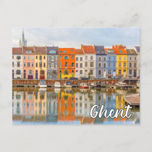 Hallo aus Gent, Belgien Postkarte
