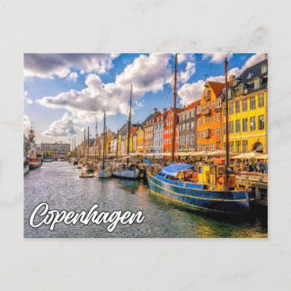 Hallo aus Kopenhagen, Dänemark Postkarte
