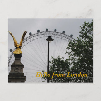 Hallo aus London Postkarte