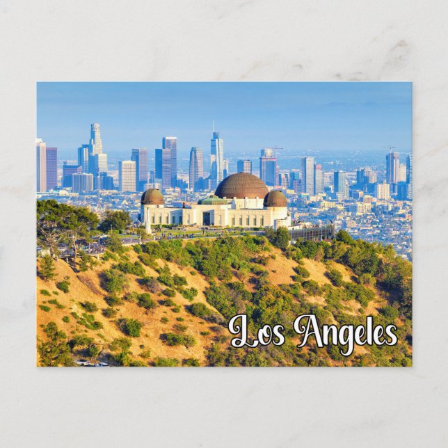 Hallo aus Los Angeles, Kalifornien, USA Postkarte (Vorderseite)