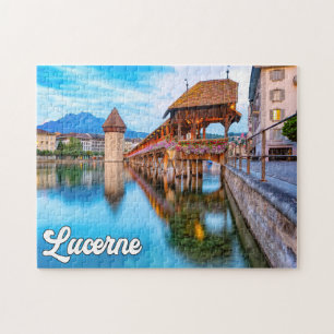 Hallo aus Luzern, Schweiz Puzzle