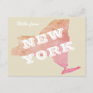 Hallo aus NEW YORK Postkarte