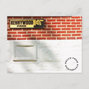 Hallo aus Pittsburgh Postkarte