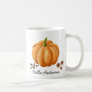 Hallo Autumn Pumpkin Gewürz Cosy Fall Kaffeetasse