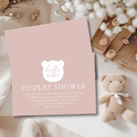 Hallo Baby Bear Display Dusche