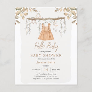 Hallo Baby Boho Kleidung Girl Bohemisch Baby Dusch
