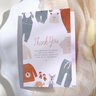 Hallo Baby Boho Kleidung Junge Baby Shower Danke