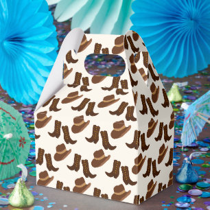 Hallo Baby! Cowboy Western Baby Shower Geschenkschachtel