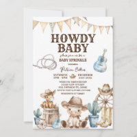 Hallo Baby Cowboy Wilder Westen Baby Shower Kaktus