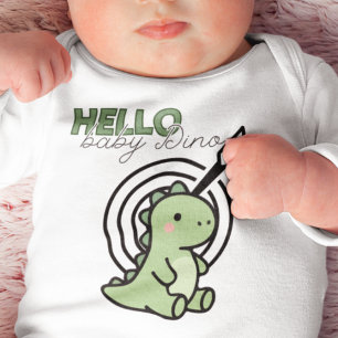 Hallo Baby Dino Strampler