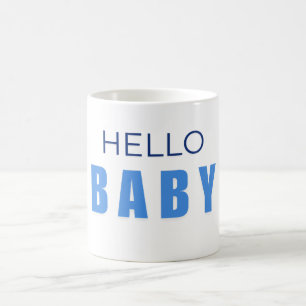 Hallo Baby-Junge Duschtasse Kaffeetasse