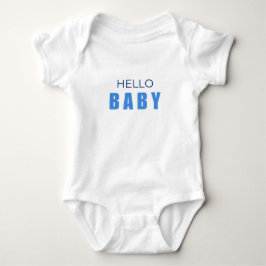 Hallo Baby Minimal Jungen Bodysuit Strampler