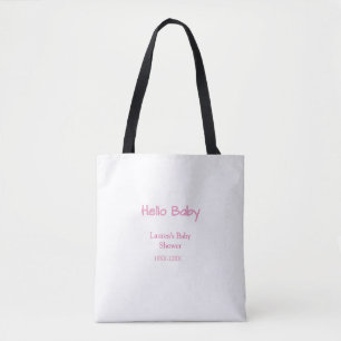 hallo baby rosa pastell baby shower name datum tre