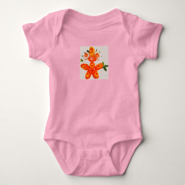 Hallo Baby Strampler (Vorderseite)