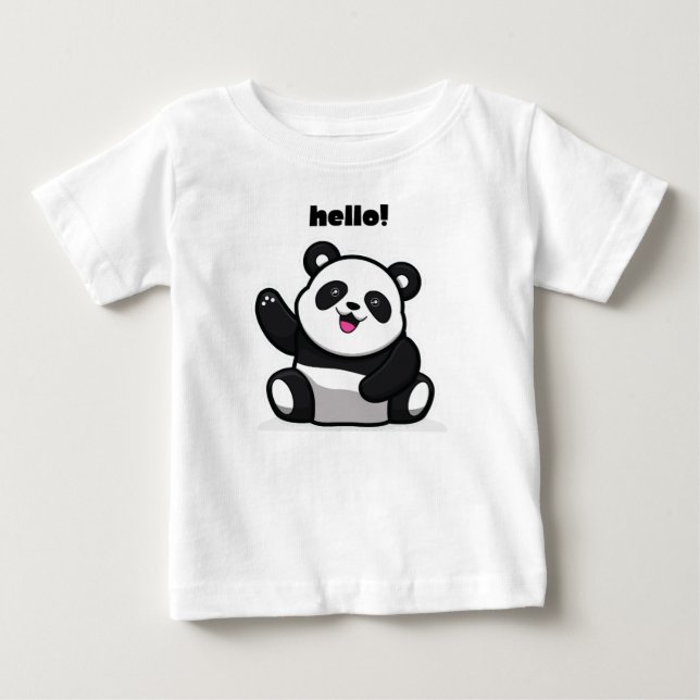 Hallo Baby T-shirt (Vorderseite)