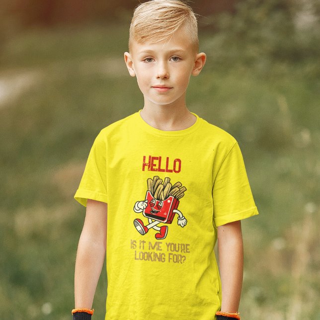 Hallo, bin ich, nach dem du suchst? T-Shirt (Von Creator hochgeladen)