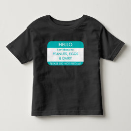 Hallo bin ich zu kundengebundenem kleinkind t-shirt