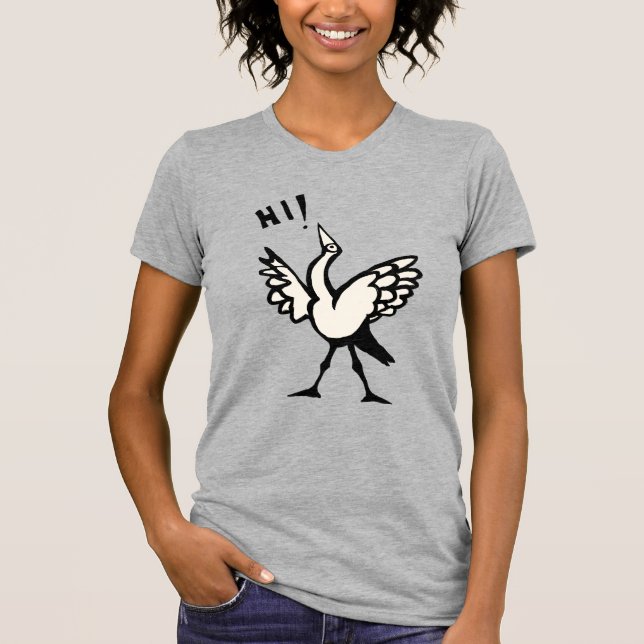 Hallo Birdie! T-Shirt (Vorderseite)