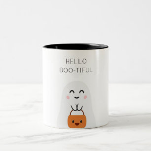 Hallo BOO-TIFUL Zweifarbige Tasse