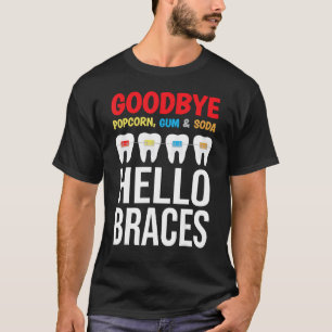 Hallo Braces Orthodontist Ortho Assis T-Shirt
