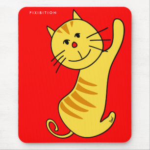 Hallo Cat Mousepad
