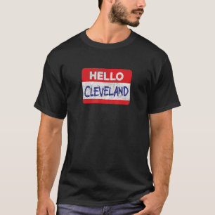 HALLO CLEVELAND ohio retro vintage abgenutzt OH T-Shirt