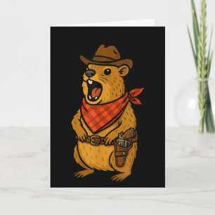 Hallo Cowboy Rock Klippschliefer Awawa Western Lus Karte