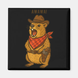 Hallo Cowboy Rock Klippschliefer Awawa Western Lus Magnet
