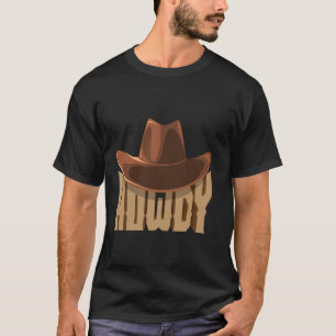 Hallo Cowboyhut Western Statement T-Shirt