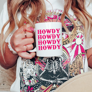 Hallo Cowgirl letztes Rodeo Kaffeetasse