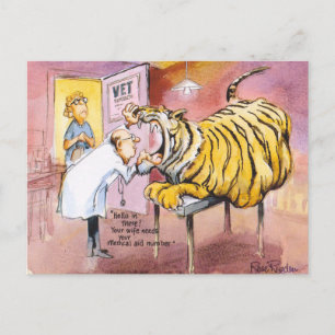 Hallo da rein! postkarte