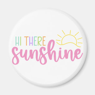Hallo da Sonnenschein Magnet