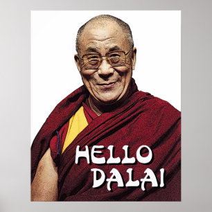 Hallo Dalai Poster