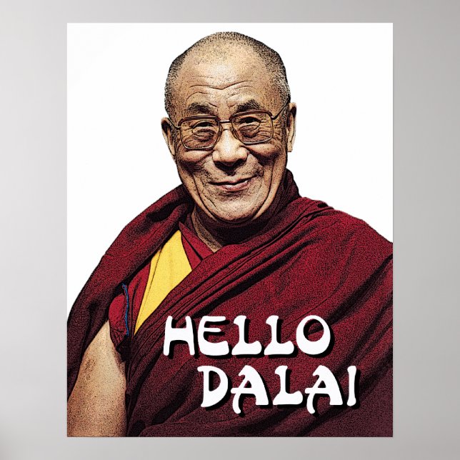Hallo Dalai Poster (Vorne)