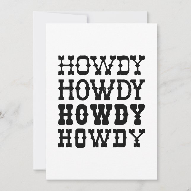 Hallo Dankeskarte (Vorderseite)