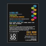 Hallo Design, Übersetzer und Dolmetscher Flyer<br><div class="desc">Hallo Design,  Übersetzer & Dolmetscher Werbung Flyer von der Business Card Store.</div>