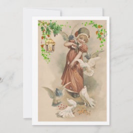 Hallo, die Ferienkarte für den Urlaub in Flat Feiertagskarte