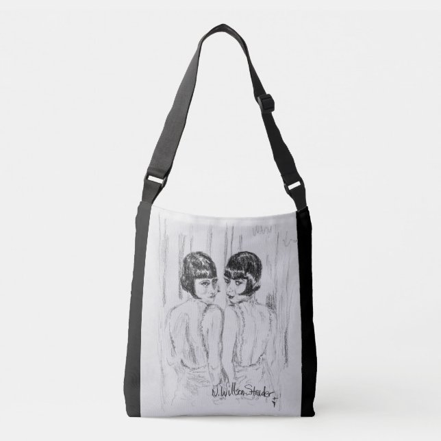 Hallo Dollys Tragetaschen Mit Langen Trägern (Vorderseite)