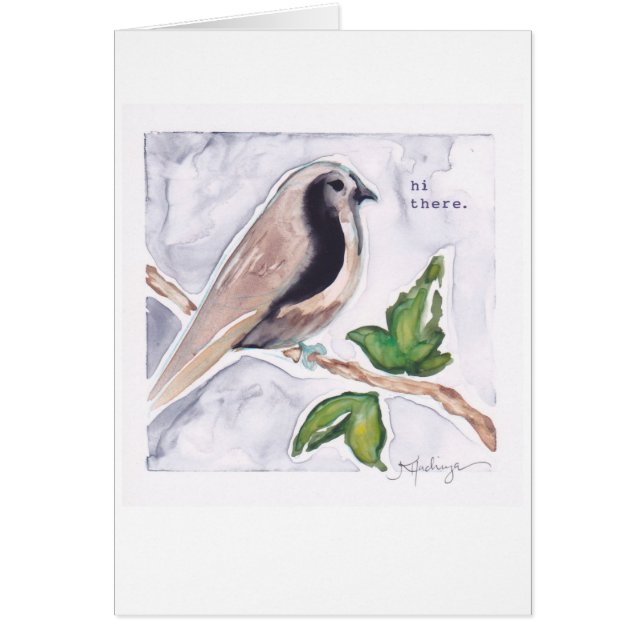 hallo dort wenig Piepmatz (Vorne)