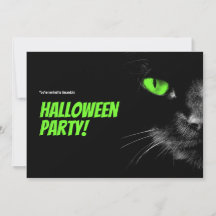 Hallo Dunkelheit Grünen Augen Halloween