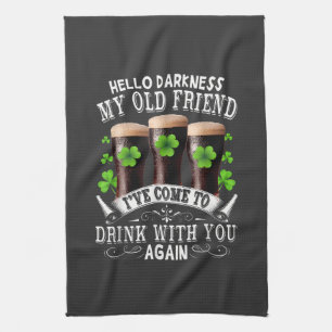 Hallo Dunkelheit mein alter Freund Geschirrtuch