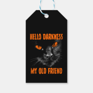Hallo Dunkelheit mein alter Freund: Halloween Edit Geschenkanhänger
