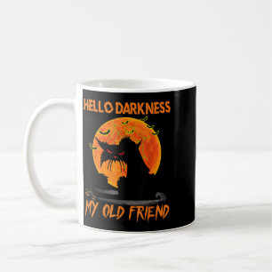 Hallo Dunkelheit mein alter Freund Halloween Schwa Kaffeetasse