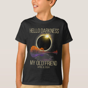 Hallo Dunkelheit Mein alter Freund Solar Eclipse 0 T-Shirt