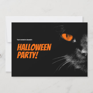 Hallo Dunkelheit Orange Augen Halloween Save The Date