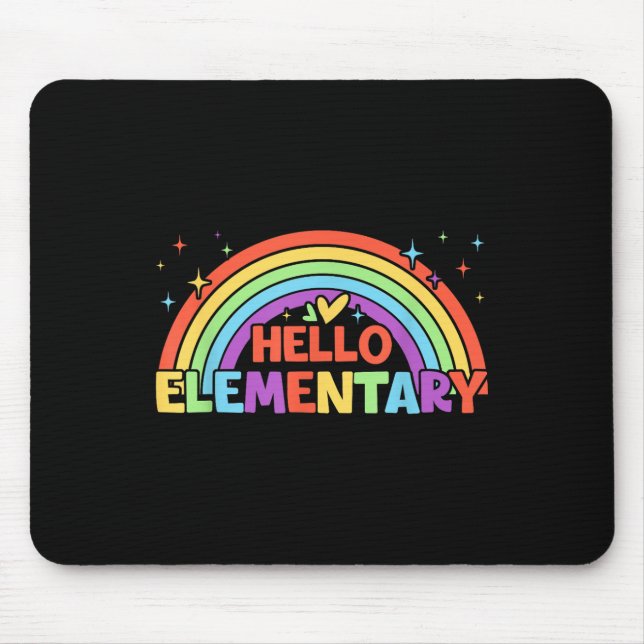 Hallo Elementartrainer Mousepad (Vorne)