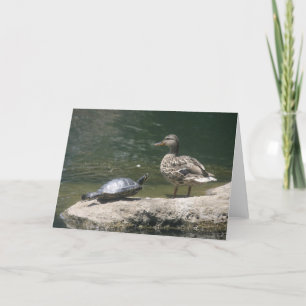 Hallo-Ente-Karte Karte