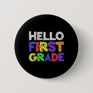 Hallo Erste Klasse 1. Klasse Zurück zur Schule 1  Button