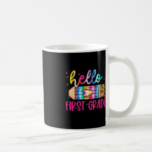 Hallo Erste Klasse Leopard Gefärbte Krawatte Stift Kaffeetasse